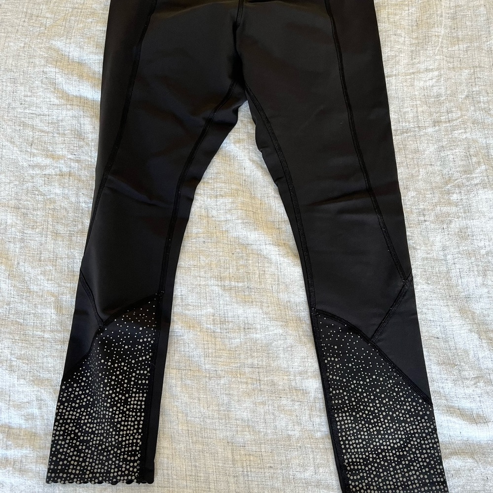 🍋lululemon tight stuff crop reflective leggings